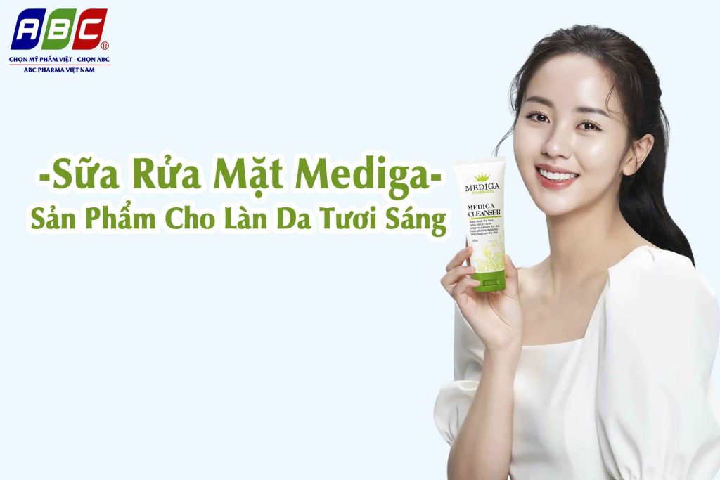Sữa rửa mặt Mediga Cleanser – Sản Phẩm Cho Làn Da Tươi Sáng