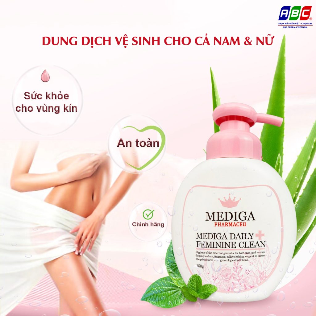 Mediga Daily Feminine Clean – Sức Khỏe Cho Vùng Kín